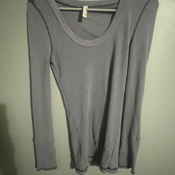 rare free people purple cuff thermal
